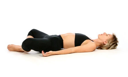 Risultati immagini per posizione rilassamento yoga