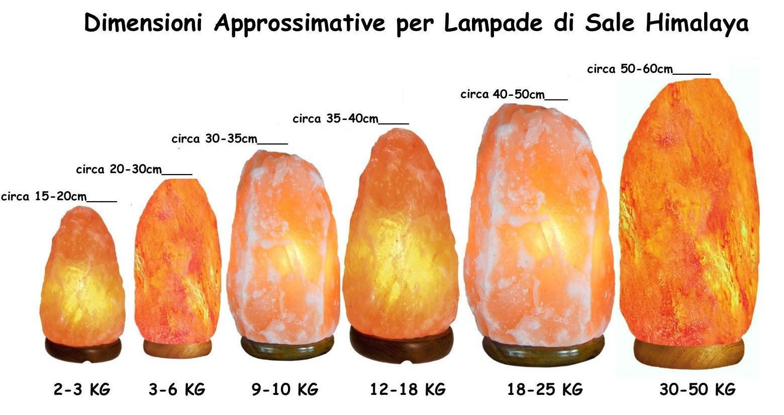 Lampada di sale dell'Himalaya