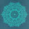 Tappetino yoga Leela Mandala PVC ecologico