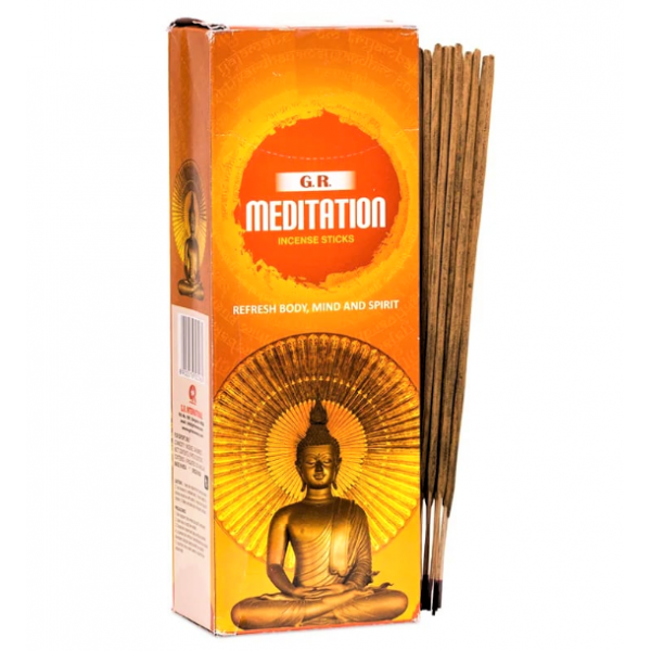 Incenso GR Agarbatti Meditazione - scatola esagonale