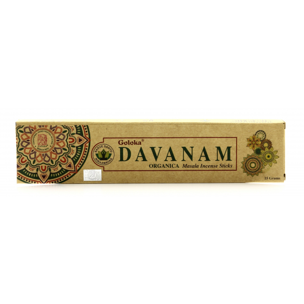 Incenso Goloka Davanam - organico - 15g