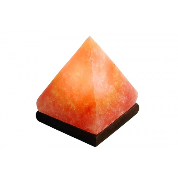 Lampada di sale rosa forma di Piramide