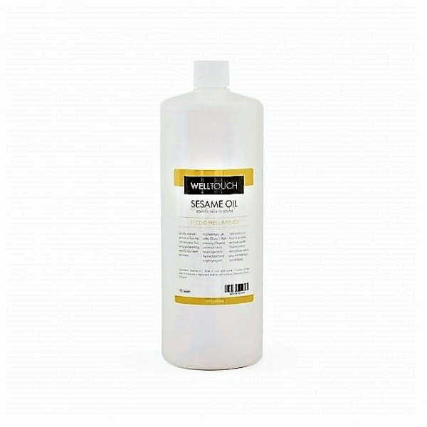 Olio di sesamo 1a spremitura a freddo, stagionato - 1 Litro - Well Touch