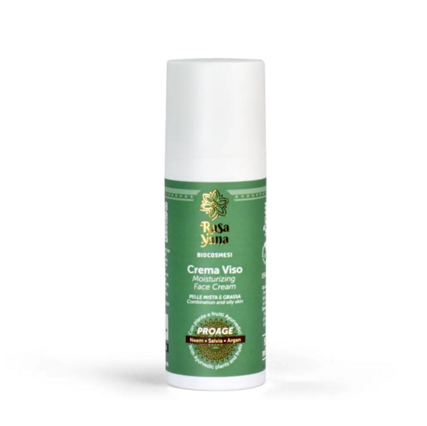 Crema Viso Ayurvedica pelle Mista e Grassa - Rasayana - 50ml