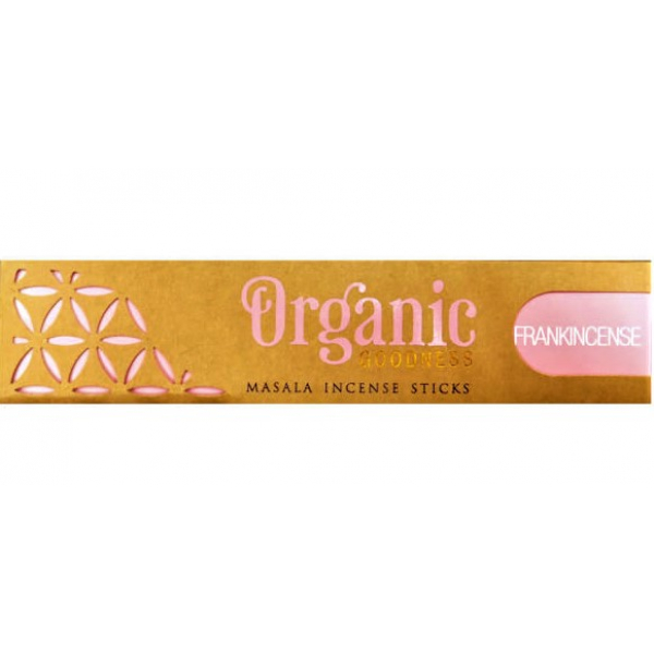 Incenso Biologico Organico Goodness al Frankincense -15gr