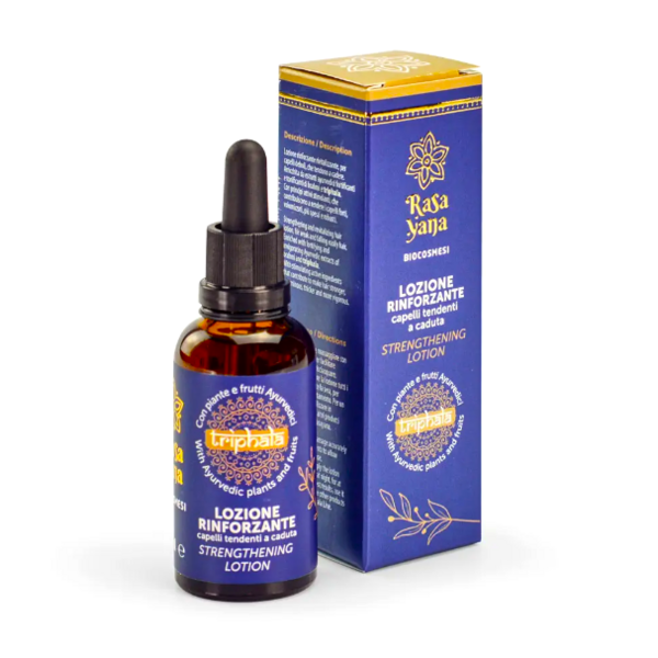 Lozione Rinforzante per capelli con Triphala - Rasayana - 50 ml