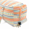 Borsa Porta Tappetino per kit yoga - Collezione ETHNO - modello azzurro-albicocca
