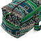 Borsa Porta Tappetino per kit yoga - Collezione ETHNO - modello nero-bianco-verde