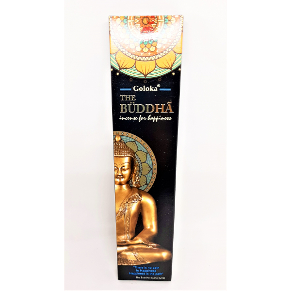 Incenso Goloka bastoncini Buddha for Happiness - 15 grammi