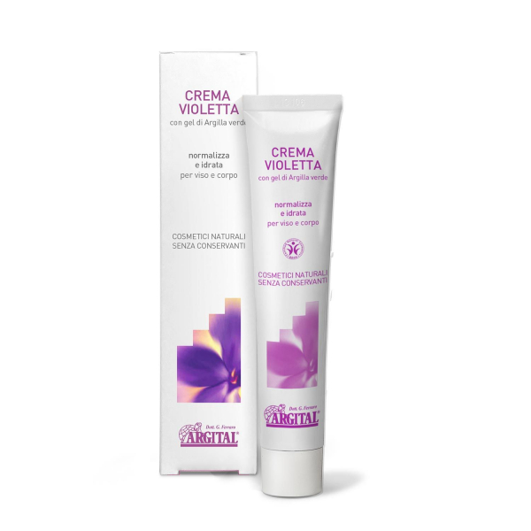 CREMA ALLA VIOLETTA viso e corpo Argital - per pelle giovane ed elastica.