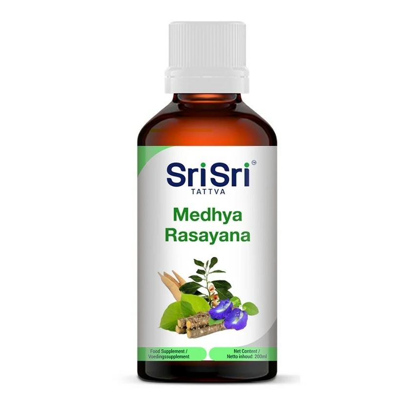 Sciroppo Medhya Rasayana - Tonico Ayurvedico per la Mente, 200ml