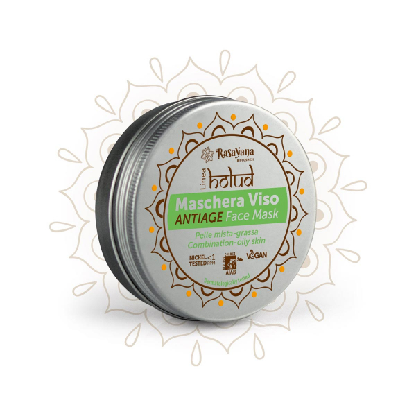Maschera Viso Antiage Pelle Mista-Grassa - Rasayana - 60 ml