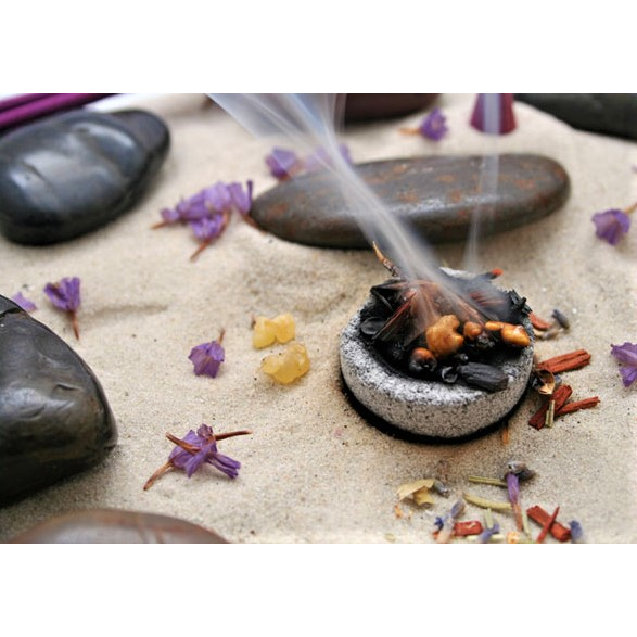Carboncini per incenso (100 pezzi), in carbone, Incensi Carboncini Bruciaincensi, Articoli Religiosi