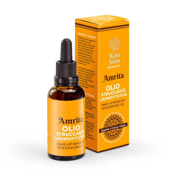 AMRITA: Olio struccante liporestitutivo - Rasayana