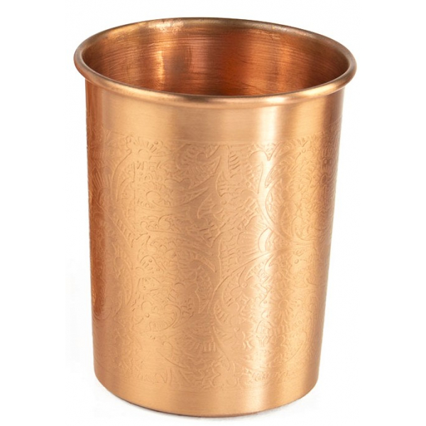 Bicchiere in rame ORNAMENTI in Rame - set da 2 - 250 ml