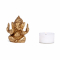 Statua di Ganesha in ottone - Altezza 7 cm