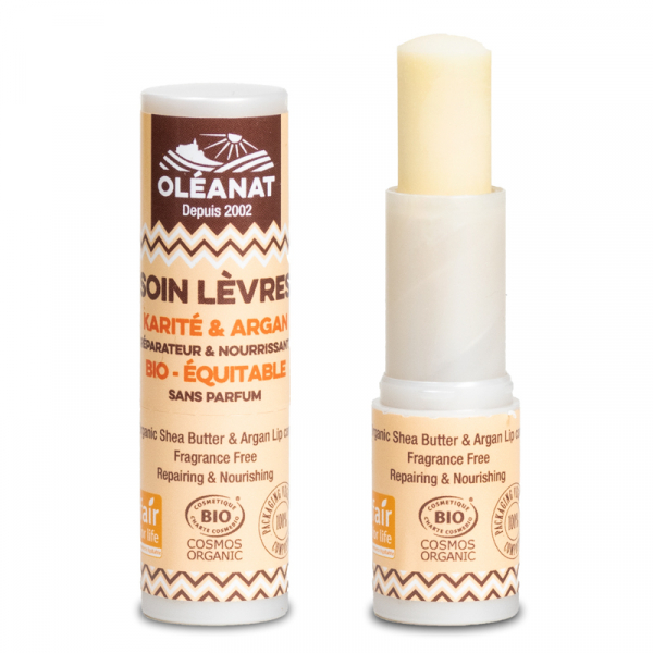 Balsamo Labbra organico Oleanat Burro di Karitè - Argan