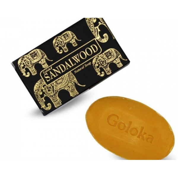 Sapone naturale al legno di Sandalo Goloka 75 grammi