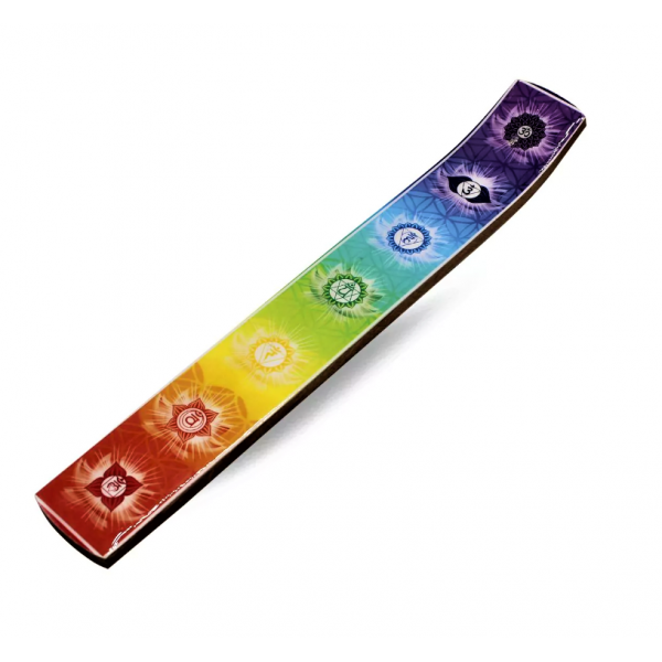 Porta incenso in legno Ski 7 Chakra