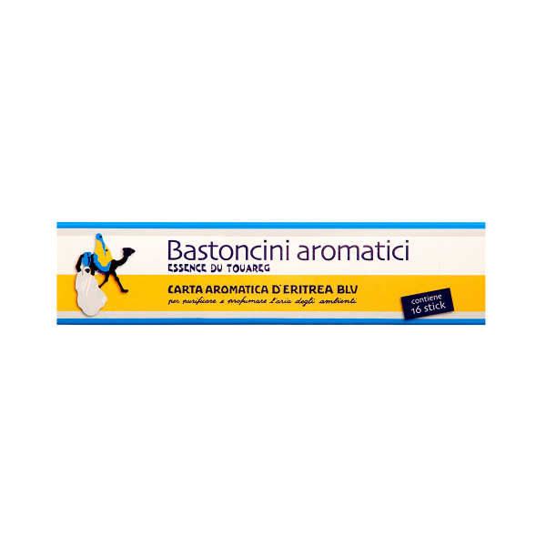 BASTONCINI PROFUMATI ALL'ESSENZA AROMATICA D'ERITREA BLU - Incenso