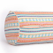 Yoga BOLSTER - Collezione ETHNO - jacquard fantasia albicocca e azzurro
