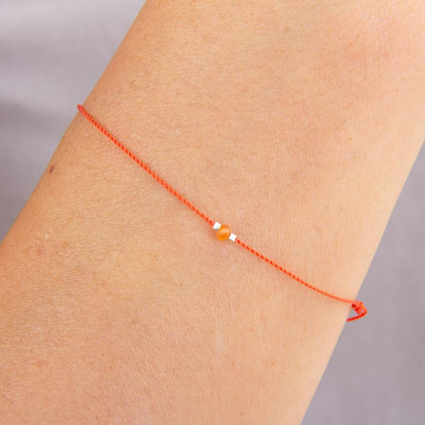 Bracciale Chakra In Vera Pelle Con Pietre Naturali – Fatto A Mano – Regolabile 15-20 Cm – Per Yoga E Meditazione - 5