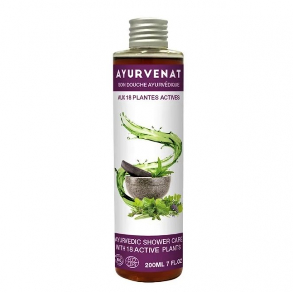 Ayurvenat gel doccia 16 erbe ayurvediche BIO - 200 ml