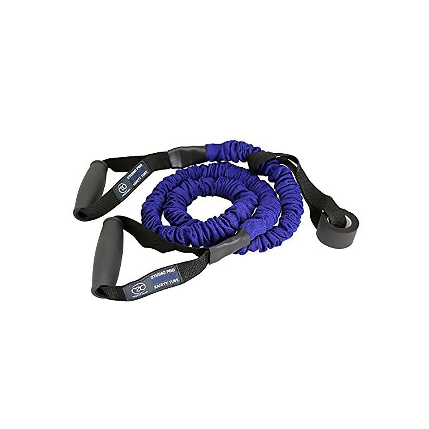 3 Fasce Elastiche A Forma Di 8 Per Fitness E Yoga - Rosa, Viola, Blu - Antiscivolo Con Maniglie - Per Braccia, Schiena E Gambe - 2