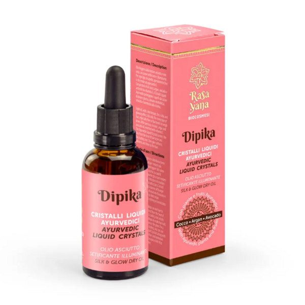 Olio Setificante per Capelli Dipika – Cristalli liquidi Ayurvedici - Rasayana