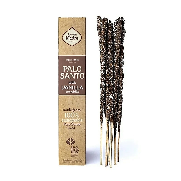 Sagrada Madre Incenso Palo Santo con Vaniglia