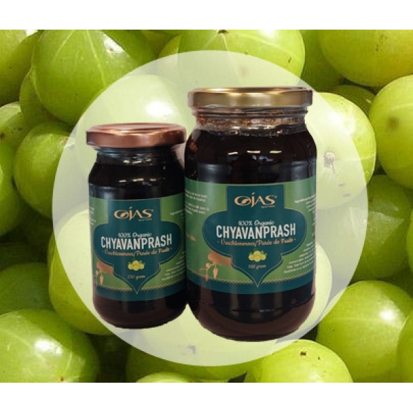 Ojas CHYAWANPRASH 500 g - Barattolo di Vetro