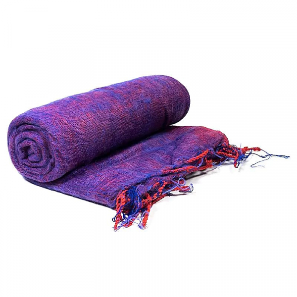 Scialle da Meditazione in tinta unita Viola