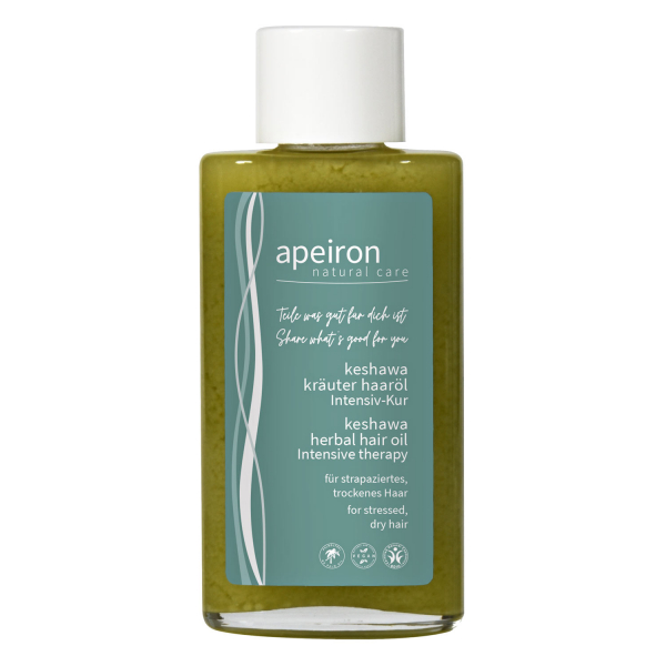 Olio per Capelli alle Erbe - Cura intensiva Keshawa, 100 ml