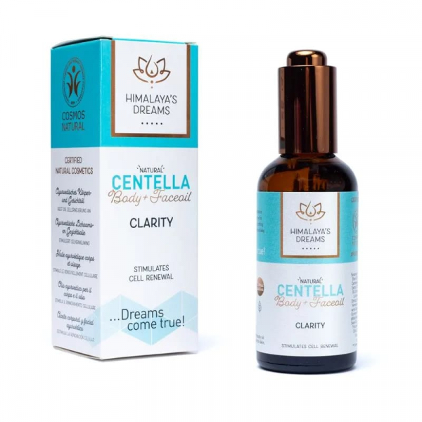 Olio Ayurvedico corpo + viso Centella / Clarity - Himalaya's Dreams - 100ml