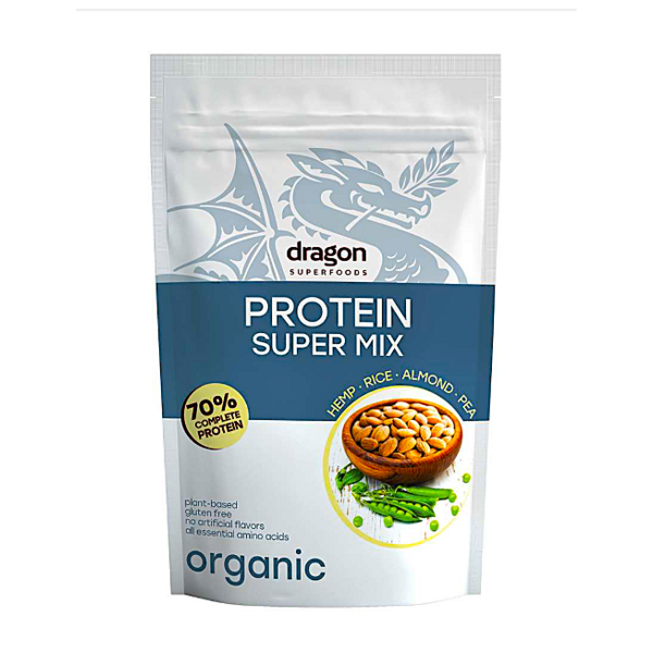 Frullato di proteine vegetali Super Mix - Dragon Superfoods, (500g)
