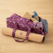 Borsa Porta Tappetino Kit Yoga - Collezione ETHNO - Fantasia Bordeaux