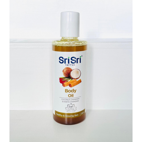 Olio per il corpo Sri Sri Tattva per una pelle sana e luminosa - 200 ml