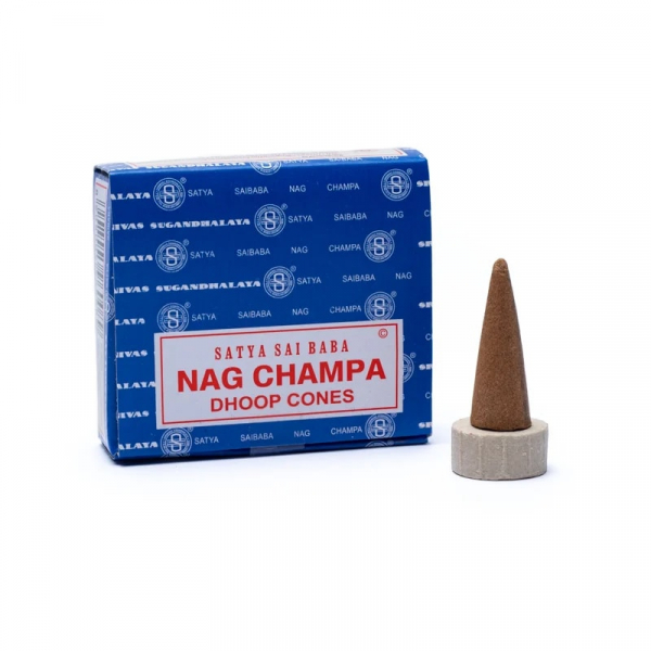 Coni di incenso Nag Champa dhoop satya sai baba