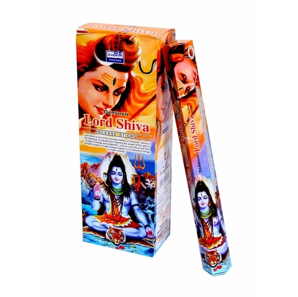 Incenso Darshan Lord Shiva Agarbatti 20 Bastoncini