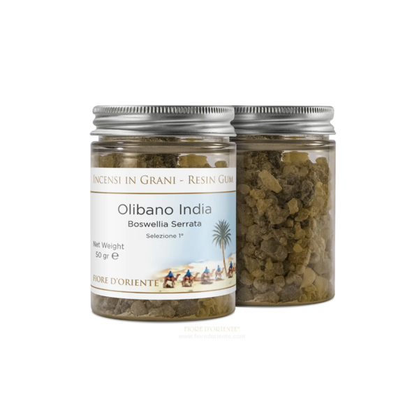 Incenso in grani/Resina Olibano India Boswellia Serrata selezione 1°- 50gr