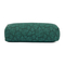 Bolster Rettangolare Maharaja: Cuscino SALAMBA, (64 x 25 x 17 cm) Foglie di Bodhi, Verde intenso