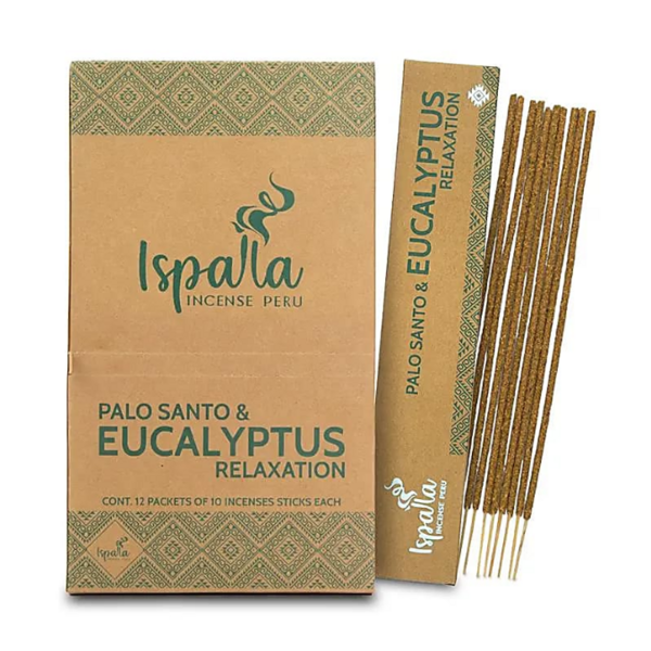 Ispalla incenso Palo Santo ed Eucalipto - RILASSAMENTO - 15g