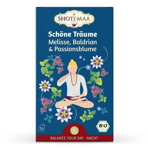 Tisana Dreamland Shoti Maa - Lasciarsi andare – Rinnovamento – Sogni – Pausa - 16 bustine di tè