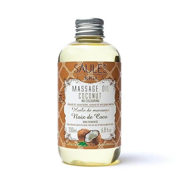 Olio da massaggio Naturale al Cocco - 200ml