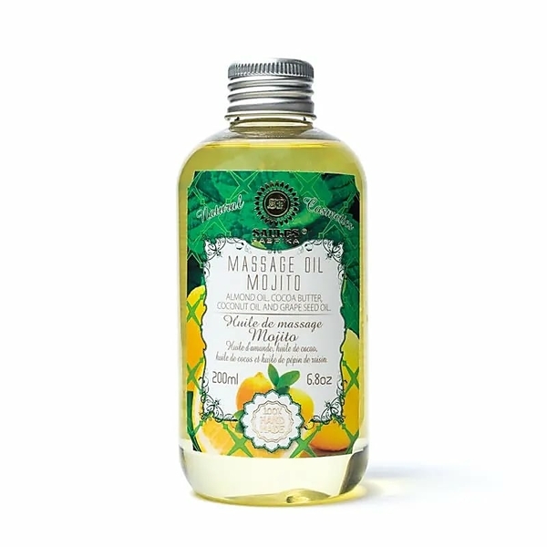 Olio da massaggio naturale Mojito - 200ml