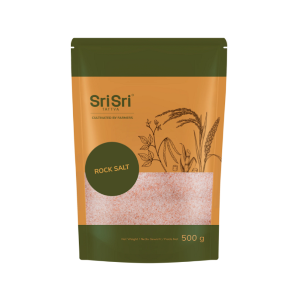 Sri Sri Tattva Sale di Roccia di qualità premium 500 g
