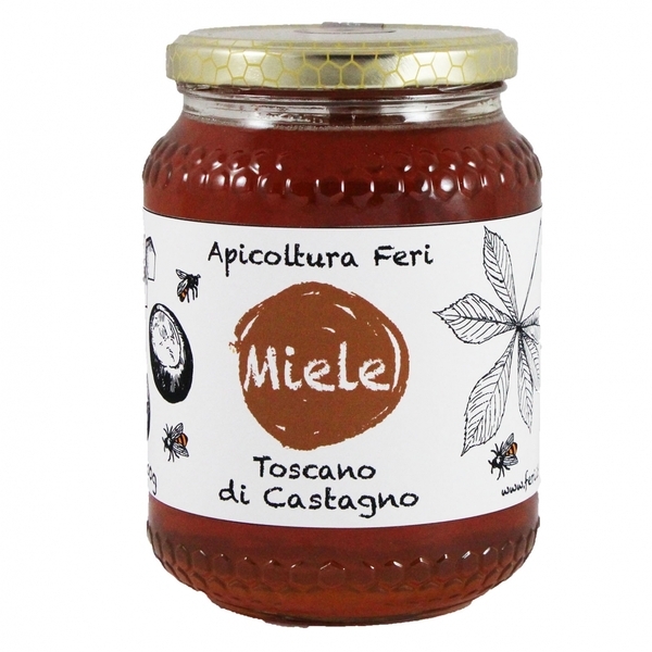 MIELE DI CASTAGNO Toscano puro 500gr
