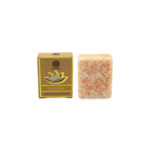 Profumo Solido Ambra - Fragranza Sandalo - 25gm