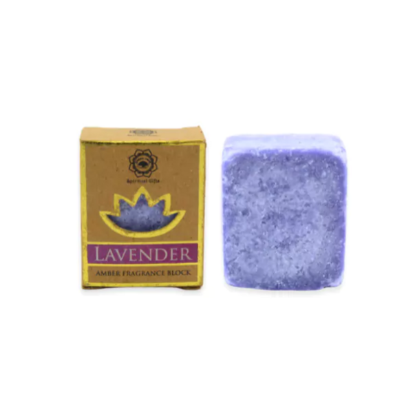 Profumo solido Ambra - Fragranza Lavanda - 25gm