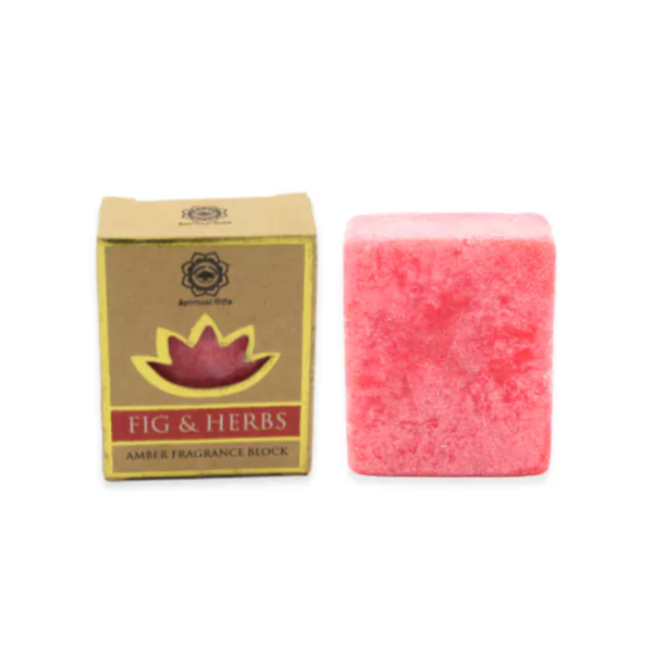Profumo solido Ambra - Fragranza Fico ed erbe - 25 g